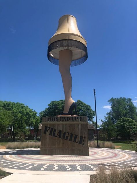 Chickasha Leg Lamp Chickasha Oklahoma, Historical Nonfiction, Scary Films, Leg Lamp, The University Of Oklahoma, All The Small Things, Vacation Usa, Need A Vacation, Paris City