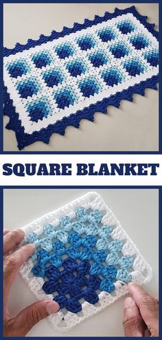 Crochet 3d Granny Square, Crochet Square Blanket, Granny Square Crochet Patterns Free, Crochet Bedspread Pattern, Square Crochet Pattern, Crochet Granny Square Blanket, Crochet Bedspread, Granny Square Blanket, Afghan Patterns