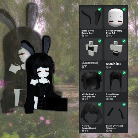 #roblox #robloxoutfits #robloxoutfitideas #cyber #y2k #matchingavatars #inspo #iiimboo Black Emo Roblox Avatar, Roblox Y2k Outfits, Roblox Shop, Emo Roblox Outfits, Couples Clothes, Roblox Ava, Body Tutorial, Emo Roblox Avatar, Destiny Game