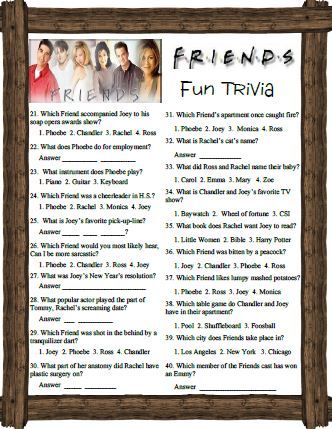 Friends Trivia Questions and Answers Trivia Questions For Kids, Movie Trivia Questions, Friends Trivia, Friend Quiz, Romantic Questions, Friendsgiving Party, Interactive Board, Fun Trivia, Trivia Questions And Answers