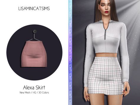 Cc Clothing, Cc Shopping, 4 Princess, Sims Clothes, The Sims 4 Pc, Cc Clothes, Birthday Presents For Girls, Sims 4 Download, Business Skirt