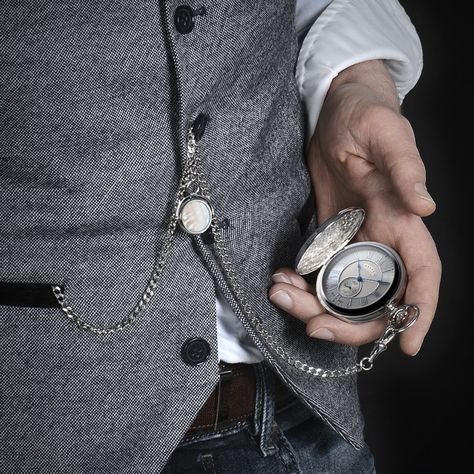 Waistcoat Pocket Watch, Holding Pocket Watch Reference, How To Wear A Pocket Watch, Pocket Watch Aesthetic, Mirror Visitor, Wedding Gifts For Groomsmen, Watch Pocket, Victorian Aesthetic, Groomsmen Wedding