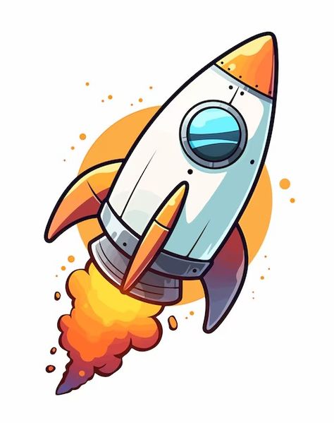 Rocket vectors, photos and PSD files | Free download Rocket Vector Illustration, Cartoon Rocket Ship, Rocket Animation, Rocket Illustration, Rocket Ships, Rocket Engine, Rocket Power, Logo Mascot, Space Rocket