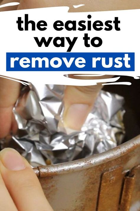 Rust Removal From Metal Diy Baking Soda, Rust Remover From Metal, How To Clean Rust Off Metal, Removing Rust From Metal, Rust Removal From Metal Diy, How To Remove Rust From Metal, How To Get Rid Of Rust On Metal, How To Remove Rust From Cast Iron, Clean Rust Off Metal