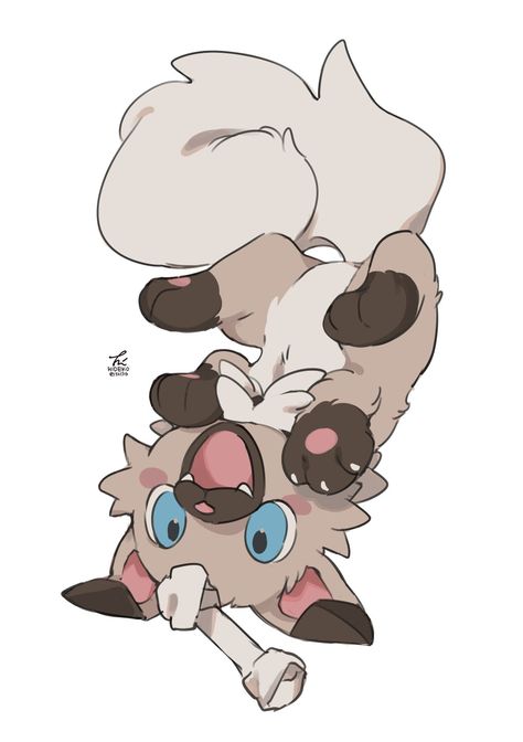 Rockruff Pokemon, Dog Pokemon, Oc Pokemon, Pokemon Eeveelutions, Cute Pokemon Pictures, Pokemon Eevee, Pokemon Coloring, Cute Animal Drawings Kawaii, Cute Pokemon Wallpaper