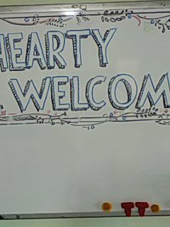 White Board drawing, Hearty welcome White Board Welcome Message, White Board Decoration Ideas, White Board Drawing, White Board Drawings, Board Drawing, Future Room, Notice Board, Board Decoration, Room Planning