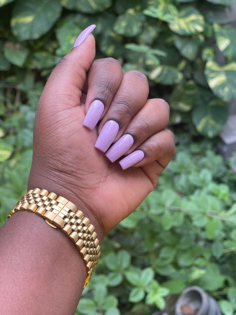 Purple Acrylic Nails, Short Gel Nails, Purple Acrylic, Soft Purple, Short Nails, Birthday Ideas, Gel Nails, Acrylic Nails, Nails