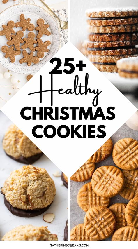 Healthy Holiday Cookies Recipes, Healthy Christmas Baking, Healthy Christmas Desserts, Healthy Christmas Snacks, Healthy Christmas Treats, Healthy Holiday Desserts, Healthy Christmas Cookies, Healthy Holiday Treats, Vegan Christmas Cookies