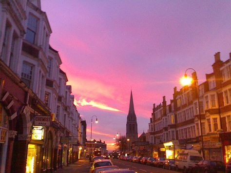 Muswell Hill, London Muswell Hill London, Muswell Hill, The Kinks, Red Sky, London Love, London Life, Fantasy Romance, Oh The Places Youll Go, London Uk