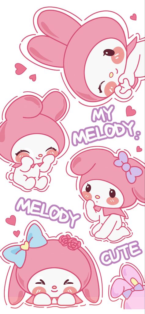 Pink Wallpaper Hello Kitty, Images Hello Kitty, Walpaper Hello Kitty, My Melody Wallpaper, Hello Kitty Crafts, Images Kawaii, Iphone Wallpaper Kawaii, Hello Kit, Kitty Drawing