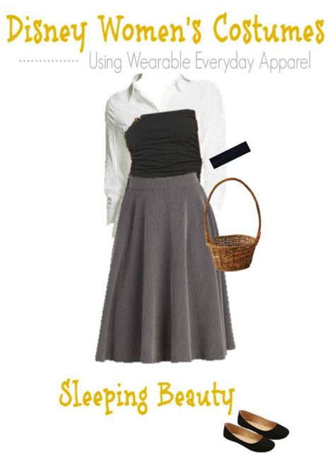 Sleeping Beauty DIY Halloween Costume for Adults - Style on MainStyle on Main Diy Adult Halloween Costumes, Disney Costumes Diy, Sleeping Beauty Costume, Halloween Mode, Disney Costume, Diy Costumes Women, Disney Halloween Costumes, Costumes For Teens