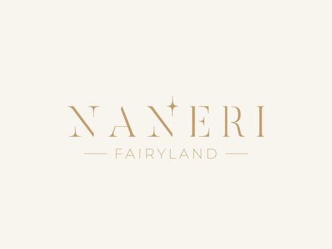 Naneri Fairyland Logo by Aditya  |  Logo Designer Fairy Logo Design, Fairy Logo, Branding Luxury, Logotype Typography, Creative Clothing, Graphics Inspiration, Logo Designer, Fairy Land, Clever Ideas