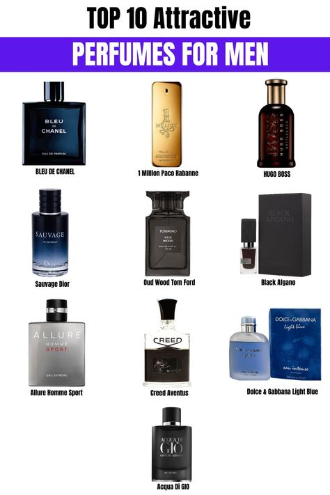 Attractive Perfumes For Men Best Man Cologne, Best Parfum For Men Top 10, Fragrance For Men Perfume, Best Man Parfums, Good Men Cologne, Best Men’s Fragrance, Mens Perfume Collection, Men’s Best Perfumes, Best Men Cologne Top 10 Fragrance