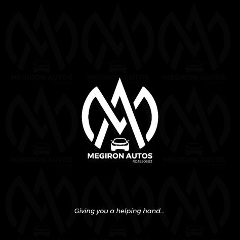 Logo Design for @megiron_autos 🚗 A Car dealership brand. Are you looking to take your brand visuals to the next level? Look no further! Our graphic design services are here to make your vision come to life! 🌟✨ From eye-catching logos to stunning flyers, we've got you covered.   #GraphicDesign #CreativeSolutions #StandOutFromTheCrowd #ElevateYourBrand #logo Car Service Logo Design, Car Dealership Logo, Car Service Logo, Luxury Auto, Automotive Logo Design, Automotive Logo, Service Logo, Car Service, Luxury Logo