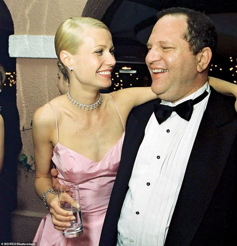 1999: Hollywood super producer Harvey Weinstein  with Gwyneth Paltrow at the Miramax post-Oscars party in Los Angeles Rosanna Arquette, Julia Ormond, Stars D'hollywood, Shakespeare In Love, Orange Country, Ashley Judd, Rose Mcgowan, Glenn Close, Oscars Party