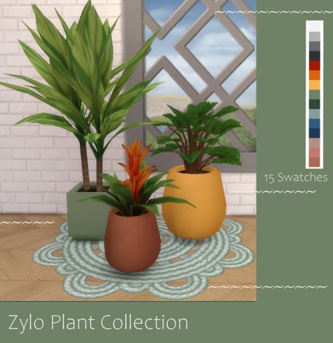 The Sims 4 Zylo Plant Collection ~  Thanks... - Modern Crafter CC Sims 4 Plants Cc, Sims Decor, Download Sims, I Love Plants, The Sims 4 Packs, Sims 4 Mm Cc, Love Plants, Tumblr Sims 4, Hairstyle Tutorials