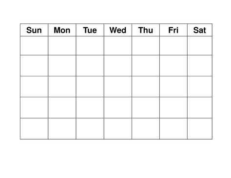 Impressive 5 Week Blank Calendar A calendar is the ideal tool to market a company or a service. On the contrary, it may be confusing for a individual to take a look at a calendar fill... Week Calendar Template, Blank Weekly Calendar, Free Blank Calendar, Blank Monthly Calendar Template, Blank Calendar Pages, Week Calendar, Excel Calendar Template, Weekly Calendar Template, Daily Schedule Template