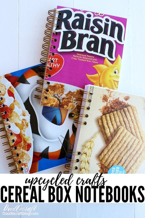 Cinch Binder Projects, Repurpose Cereal Boxes, Cinch Notebook Ideas, Cinch Machine Projects, Mini Cinch Projects, How To Make Journals Diy Notebooks, Cinch Projects, How To Make Notebooks, Cinch Binding