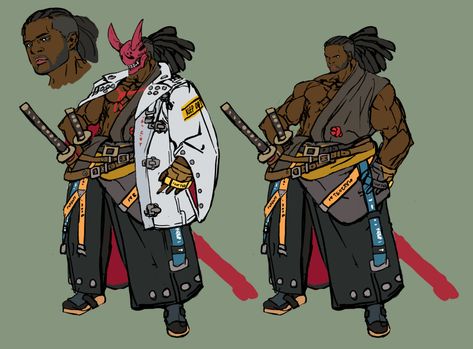 Nagoriyuki Concept Art - Guilty Gear -Strive- Art Gallery Guilty Gear Official Art, Daisuke Ishiwatari, Guilty Gear Strive, Fantasy Story Ideas, Style Development, Gear Art, Shadow Warrior, Black Cartoon Characters, Cool Characters