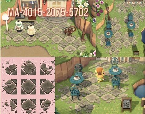 ✨ ACNH Inspo & Design Codes ✨ on Instagram: “Old stone tile path by Medorthophobia1 from Reddit ✨Tags✨ #acnh #acnhdreamaddress #dreamaddress #animalcrossing…” Acnh Path Codes, Animal Crossing Path, Acnh Motifs, Acnh Path, Acnh Paths, Acnh Qr Codes, Acnh Patterns, Acnh Custom Designs, Animal Crossing Guide