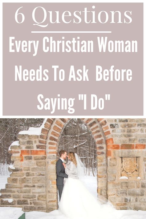 Questions To Ask Before Getting Married, Pre Marriage Counseling Questions, Premarital Questions, Christian Engagement, When To Get Married, Biblical Advice, Getting Married Young, Pre Marriage Counseling, Christian Weddings