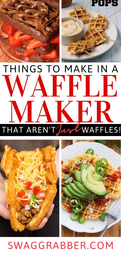 Elevate your culinary game with these genius recipes – Things to Make in a Waffle Maker! 🧇✨ From savory delights to sweet surprises, discover a world of creative cooking beyond the traditional waffle. Transform your waffle maker into a versatile kitchen companion with these delicious ideas. Ready to waffle-fy your meals? Let the culinary adventure begin! #WaffleMakerRecipes #CreativeCooking #WaffleIronMagic #KitchenInnovation #SavoryAndSweet #HomeChefInspiration Waffle Iron Dinner Recipes, Mini Waffle Recipe, Easy Tater Tots, Make Waffles, Air Fryer Recipes Breakfast, Waffle Iron Recipes, Waffle Maker Recipes, Waffle Irons, Iron Recipes