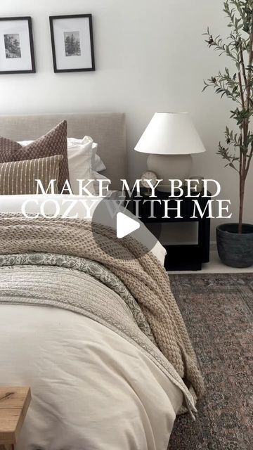 Alli Havrilla on Instagram: "✨Style with me bedding edition ✨  Comment SHOP to get the links to all of these products!   1. Duvet: folded 3/4 and then back in 1/2. This gives that extra fluffy look. 2. Take a quilt folded in 1/2 then take the top layer back 3. Add a chunky knit throw blanket!  HOW TO SHOP: 1. Click the link in my bio and shop my Target storefront. 2. Follow me on the LTK app for more home finds 3. Click my stories and find this post for a link!  ✨Follow @havrillahome for more everyday and seasonal home decor content   ✨LIKE & SAVE for more affordable home finds  Amazon | amazon home | affordable bedroom | bedroom styling | budget friendly | neutral home | modern home | transitional home design  #affordablehomedecor #amazonhome #homedecor #boujieonabudget #cottagestyle" Hearth And Hand With Magnolia Bedroom Bedding & Blankets, Transitional Home Design, Affordable Bedroom, Chunky Knit Throw Blanket, Chunky Knit Throw, Knit Throw Blanket, Transitional House, Amazon Home, Seasonal Home Decor