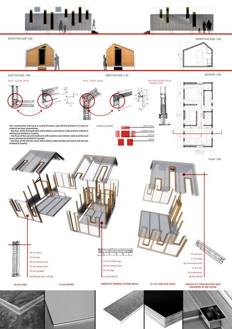 TEMPORARY HOUSING | Nita Costin | Archinect Temporary House Ideas, Temporary Housing Ideas, Concept For Housing Project, Housing Massing Concept, Temporary Housing Architecture, Temporary Shelter Design, Temporary Building, Orang Asli, Temporary House