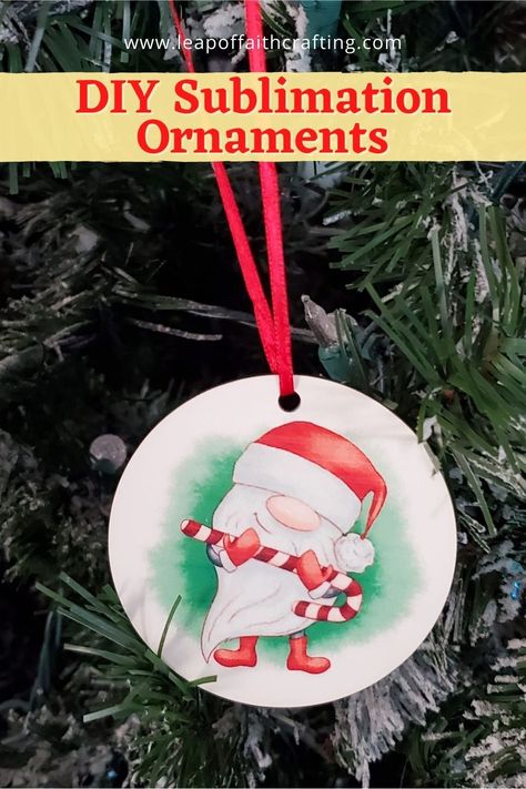 diy sublimation ornament pin santa Christmas Ornaments Sublimation, Beginners Ceramics, Sublimation Ornaments, Gnome Sublimation, Infusible Ink Transfer Sheets, Diy Sublimation, Cricut Christmas Ideas, Santa Gnome, Sublimation Christmas