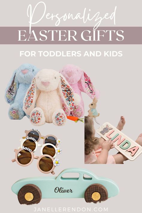 Make this Easter special with personalized gifts! Find the perfect customized items for your kids and toddler's Easter baskets. Save the pin and read our blog post for more info on Easter basket gifts. Pottery Barn Baskets, Dresses For Moms, Baskets For Kids, Easter Basket Gifts, Easter Dresses For Women, Baby Easter Basket, Basket Gifts, Easter Baskets For Toddlers, Personalized Easter Gifts