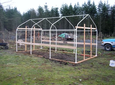 Costco Carport, Carport Tent, Garden 101, Window Greenhouse, Greenhouse Frame, Greenhouse Farming, Diy Greenhouse Plans, Winter Greenhouse, Green House Design