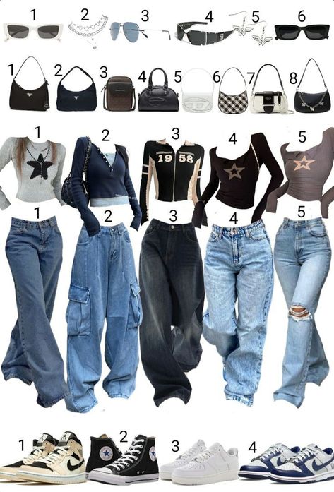 Street Outfits, Easy Patterns, Downtown Outfits, Casual Preppy Outfits, Trendy Outfits For Teens, Tomboy Style Outfits, Easy Trendy Outfits, Swaggy Outfits, Fairy Grunge