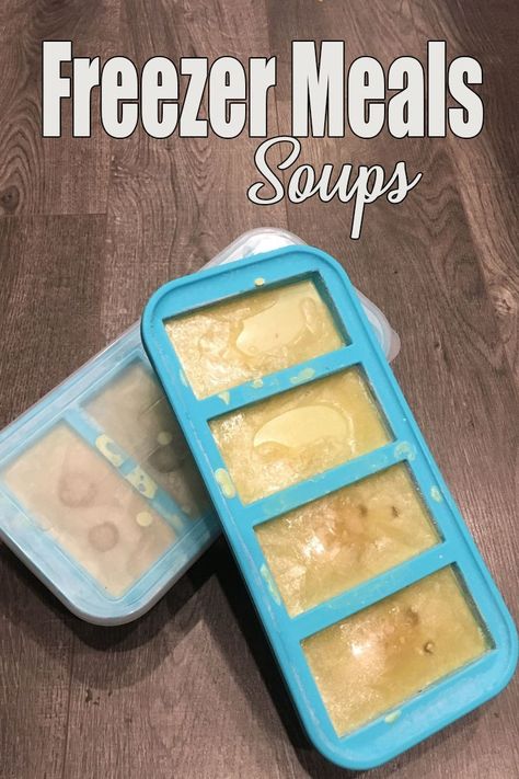 Souper Cubes Ideas, Souper Cube Freezer Meals, Souper Cubes Recipes, Souper Cube Recipes, Soup Cubes, Souper Cubes, Cube Ideas, Freezer Soups, Freezing Soup