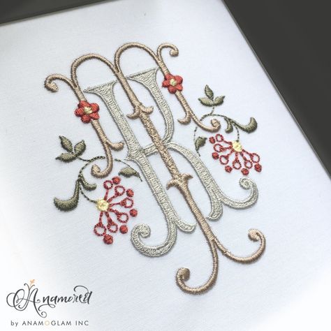 Vintage floral interlocking K and T monogram embroidery design for machine #Towel_Embroidery_Designs #Embroidery_Napkins #Embroidery_Design_Pattern #T_Monogram Towel Embroidery Designs, Letter Vintage, Embroidery Napkins, Embroidery Design Pattern, Crest Monogram, T Monogram, Monogrammed Linens, Monogram Embroidery, Monogrammed Napkins