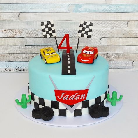 Happy Birthday Jaden! . . . . . . . . . . #disneycars #birthdaycake #disneycarscake #birthdaycakes #disney #carcake #nikoocake #نیکوکیک #🚗 Happy Birthday Cocktail, Disney Cars Cake, Disney Car, Cars Cartoon, Baby Boy Birthday Cake, Birthday Cocktail, Cars Birthday Cake, Custom Birthday Cakes, Bakery Ideas