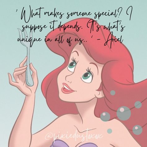 Ariel Quotes, Mermaid Quotes Inspirational, Romantic Disney Quotes, Little Mermaid Nursery, Little Mermaid Quotes, Disney Characters Quotes, Movie Quotes Inspirational, Beast Quotes, Disney Graduation