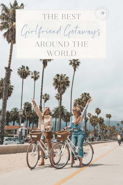 The Best Girlfriend Getaways Around the World • The Blonde Abroad The Blonde Abroad, Travelling Usa, Girlfriend Trips, Blonde Abroad, Yacht Week, Best Girlfriend, Girlfriends Getaway, Cheap Places To Travel, Sailing Trips