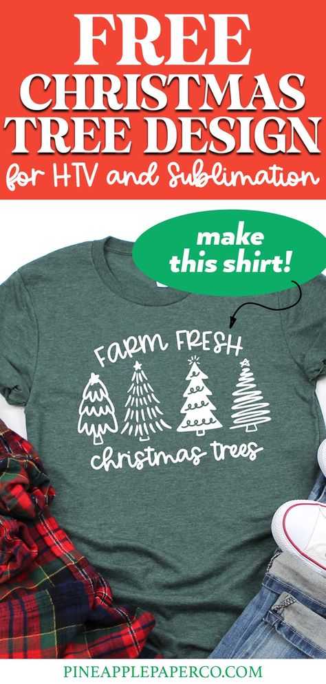 Christmas Shirts Vinyl, Christmas Svg Files Free, Christmas Trees Svg, Diy Christmas Shirts, Trees Svg, Fresh Christmas Trees, Christmas Svg Files, Tree Svg, Christmas Tree Design