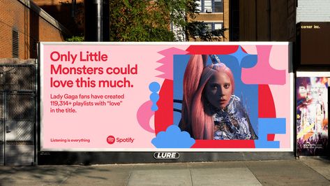 Nobody Listens Like You in Spotify's New Global Campaign | Muse by Clio Song Lyric Campaign Posters, Tech Campaign, Spotify Ad Campaign, Spotify Ads, App Advertising, Music Campaign, Testimonial Ads, Nobody Listens, Spotify Billboards