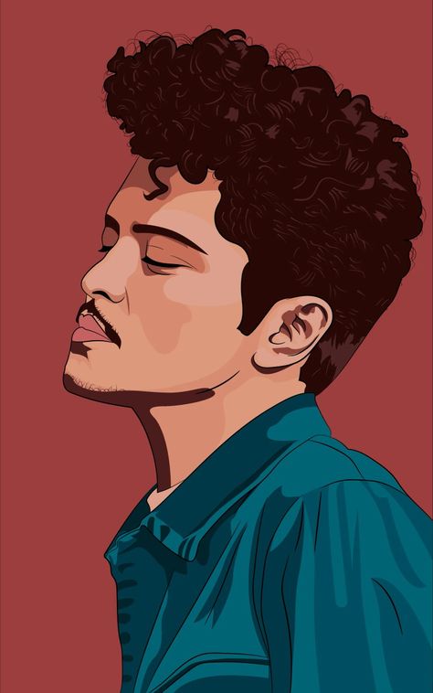 Bruno Mars Painting, Bruno Mars Posters, Bruno Mars Album Cover, Bruno Mars Drawing, Bruno Mars Art, Bruno Mars Poster, Bruno Mars Wallpaper, Bruno Mars Album, Mars Pictures