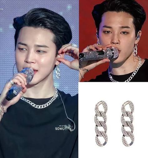 Jimin Earrings, Bts