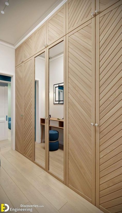 Wardrobe ideas Wooden Cupboard Design, Bedroom Wardrobe Design, Bedroom Cupboards, Wardrobe Door Designs, Bedroom Cupboard Designs, Sliding Wardrobe Doors, Wardrobe Designs, Wardrobe Interior Design, Diy Wardrobe