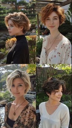 Pixie Cuts For Wavy Hair, Cuts For Wavy Hair, Wavy Pixie Haircut, Edgy Pixie Hairstyles, Short Wavy Pixie, Wavy Pixie Cut, Asymmetrical Pixie Cuts, Pixie Haircut Styles, Medieval Hairstyles