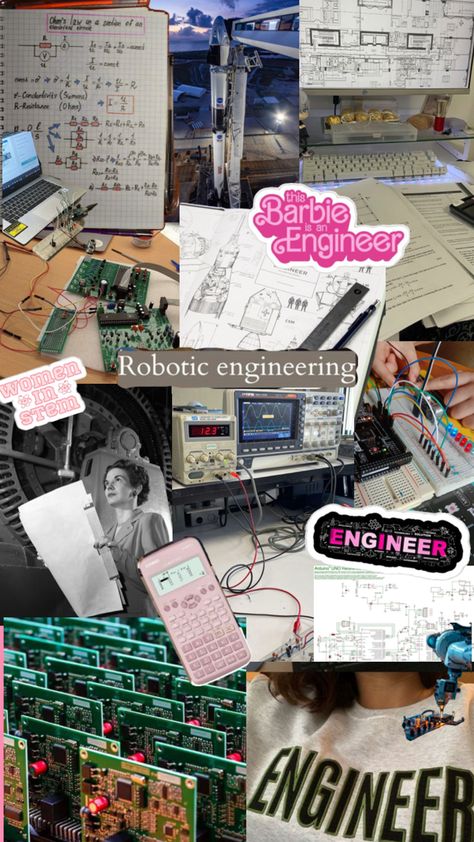 Space robotics electrical engineer woman in engineering stem College Majors Aesthetic, Robot Engineer, Engineer Aesthetic, Engineer Woman, Engineering Aesthetic, Engineering Notes, Life After College, Infographic Inspiration, Stem Careers