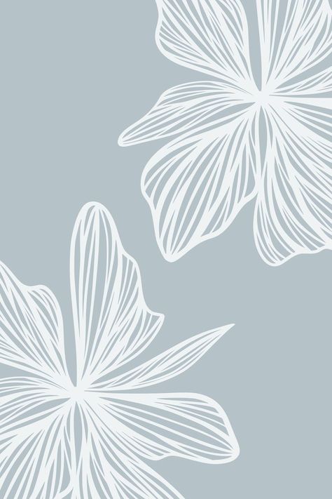 Blue and White floral, botanical wallpaper, background  by Studio 36. Embroidery Background Wallpaper, Botanical Texture Art, Floral Sketches Design, Floral Background Wallpapers, Blue Background Flowers, Floral Drawing Design, White Floral Background, Floral Background Design, Garden Lighting Diy