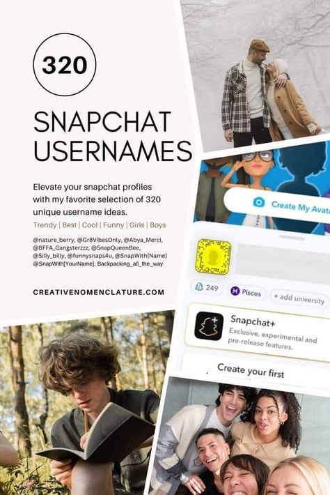 320 Unique Snapchat Usernames to Make Your Profile Stand Out Usernames For Snapchat, Snapchat Usernames Ideas, Names For Snapchat, Usernames Ideas, Snapchat Usernames, Snapchat Profile, Username Generator, About Snapchat, Best Snapchat