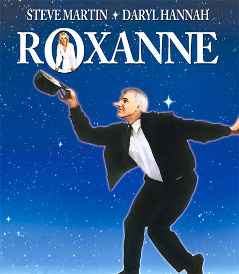 Roxanne (1987) - Steve Martin, Daryl Hannah Steve Martin Movies, Romantic Men, Daryl Hannah, Turner Classic Movies, Steve Martin, Chick Flicks, Go To Movies, Columbia Pictures, Music Humor