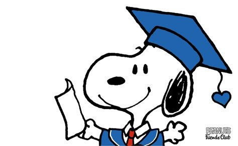 Snoopy White Background, Snoopy Studying, Snoopy Graduation Cap, Snoopy Doctor, Snoopy Graduation, Snoopy Icons, Snoopy School, Blue Snoopy, Graduation Drawing