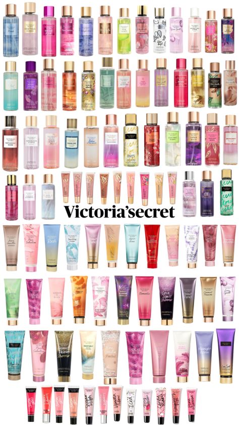 #victoria#secret#fyppp#byme#lip#beauty Victoria Secret Perfume Collection, Viktoria Secret, Victorias Secret Perfumes, Victoria's Secret Aesthetic, Victoria Secret Body Spray, Victoria's Secret Perfume, Pink Lifestyle, Lip Beauty, Victoria Secret Makeup