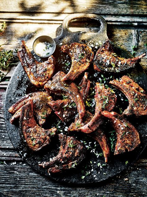 Moorish spiced lamb cutlets recipe by food writer and chef Omar Allibhoy    #lamb #lambrecipe #lambdish #lambcutlets #meat #bbq #barbeque #barbecue #marinade #sauce #moorish #spiced #spicey #easyrecipes #party #summerfood   #recipe #recipes #food #foods #foodie #foodies #chef #chefs #cooking #delicious #dinner Easy Bbq Food Ideas, Easy Bbq Food, Omar Allibhoy, Lamb Cutlets Recipe, Bbq Food Ideas, Spain Recipes, Barbecue Recipes Grill, Lamb Cutlets, Easy Bbq Recipes